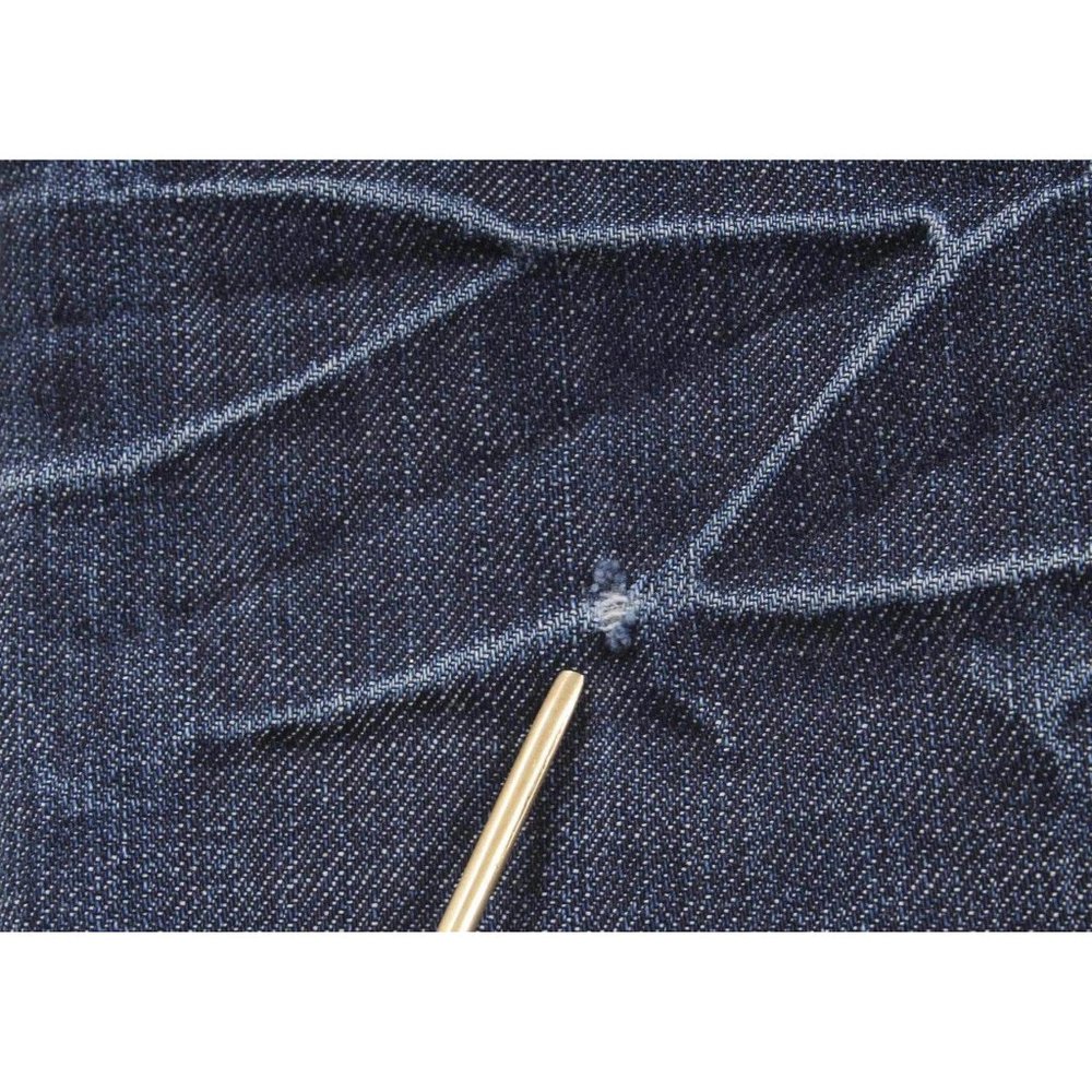 1921 WESTERN GLOVE WORKS Medium Wash Whisker Detail Slim Leg Jeans Size 24/0 - Picture 5 of 5